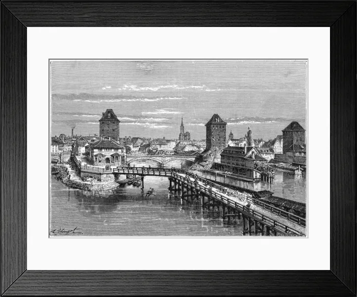 Framed Print : France Strasbourg Framed Print : France Strasbourg