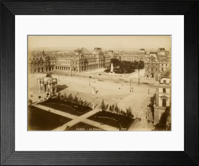 Framed Print : Paris Louvre C19 Framed Print : Paris Louvre C19