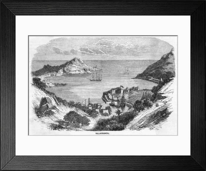 Framed Print : France Villefranche Framed Print : France Villefranche