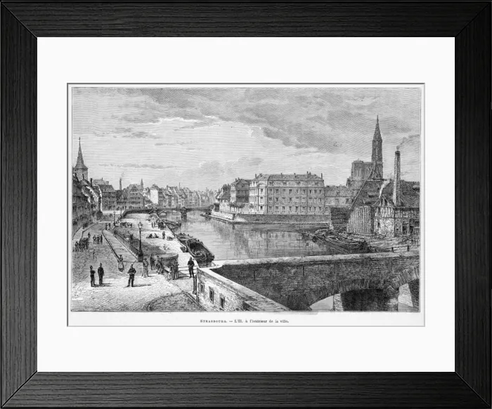 Framed Print : France Strasbourg Framed Print : France Strasbourg