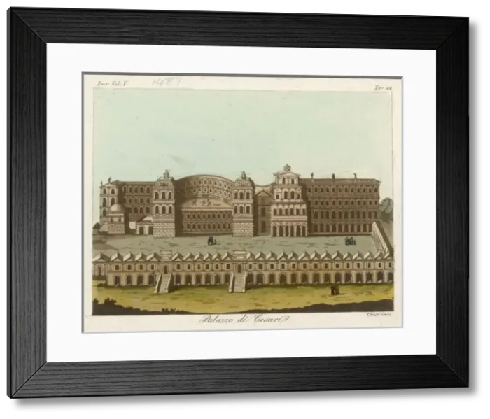 Framed Print : Rome - Caesars Palace Framed Print : Rome - Caesars Palace
