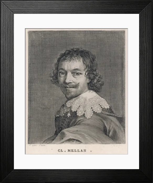 Framed Print : Claude Mellan Framed Print : Claude Mellan
