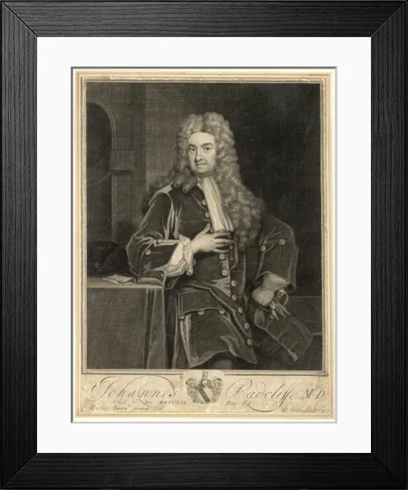 Framed Print : John Radcliffe Md Framed Print : John Radcliffe Md