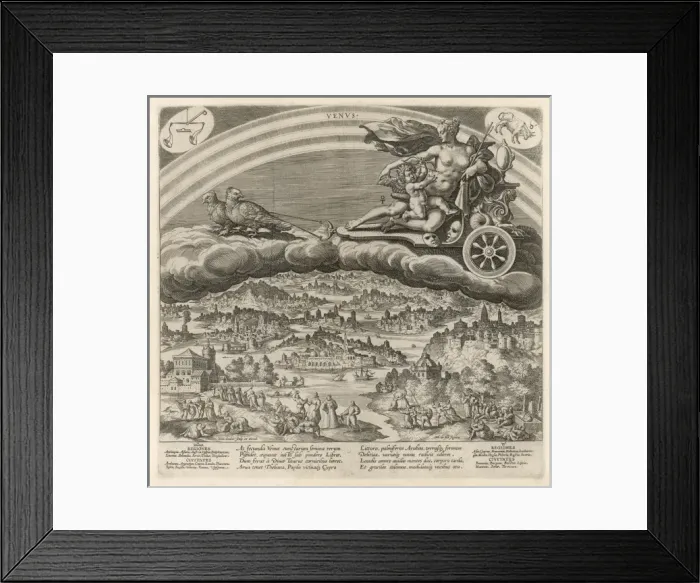 Framed Print : Planets - Venus Framed Print : Planets - Venus
