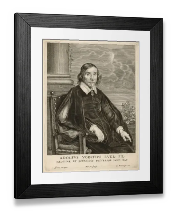 Framed Print : Adolf Van Voorst Framed Print : Adolf Van Voorst