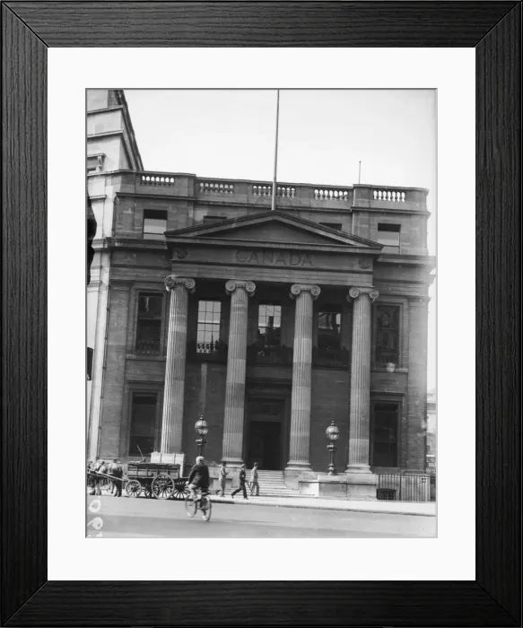 Framed Print : Canada House 1930S Framed Print : Canada House 1930S