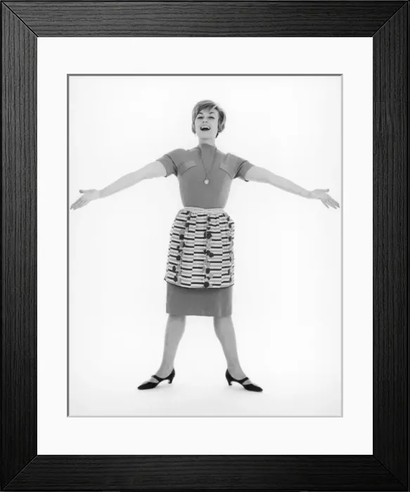 Framed Print : Singing Houswife Framed Print : Singing Houswife