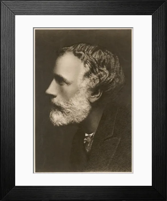 Framed Print : George Meredith - 3 Framed Print : George Meredith - 3