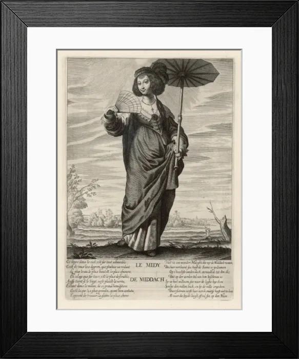 Framed Print : Noon Personified Framed Print : Noon Personified