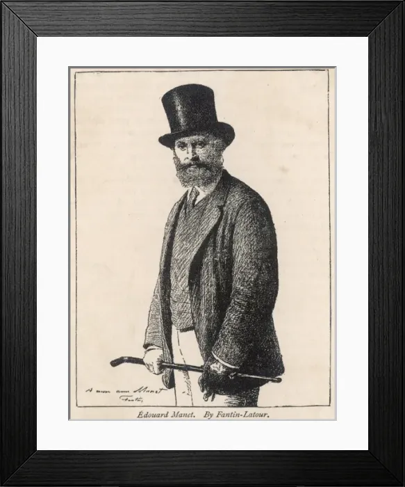 Framed Print : Edouard Manet Framed Print : Edouard Manet