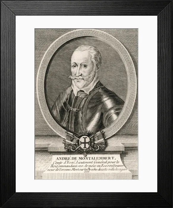 Framed Print : Andre Montalembert Framed Print : Andre Montalembert