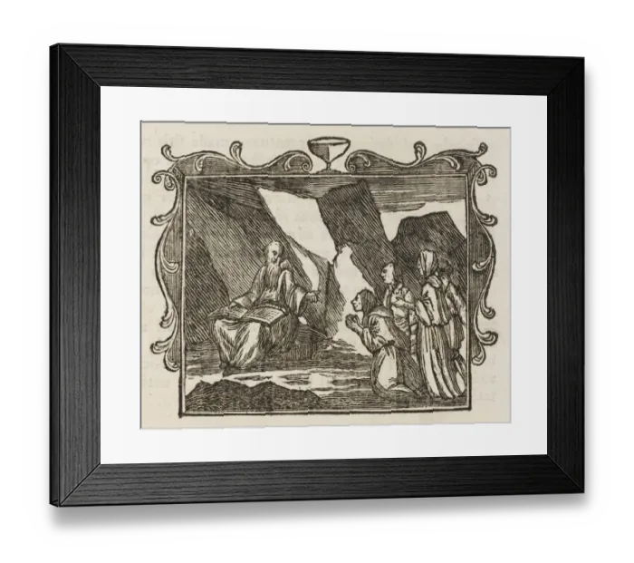 Framed Print : Fable / the Hermit Framed Print : Fable / the Hermit