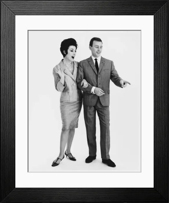 Framed Print : Model Couple Framed Print : Model Couple