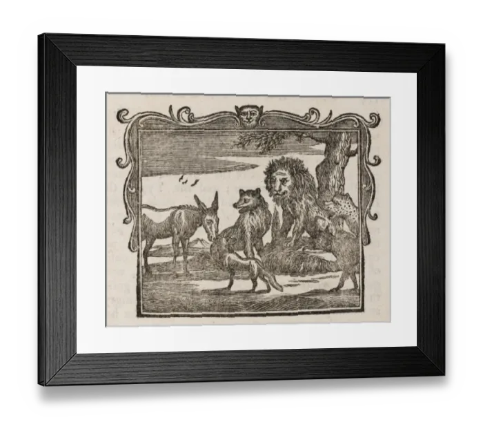 Framed Print : Animals Sick of Plague Framed Print : Animals Sick of Plague