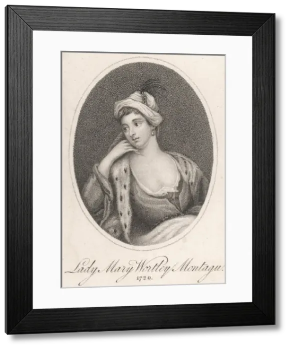 Framed Print : Mary Wortley Montagu Framed Print : Mary Wortley Montagu