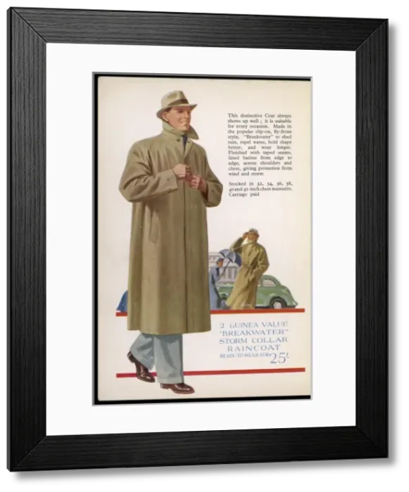Framed Print : RAINCOAT. shed rain, repel water, hold shape better, wear longer Framed Print : RAINCOAT. shed rain, repel water, hold shape better, wear longer