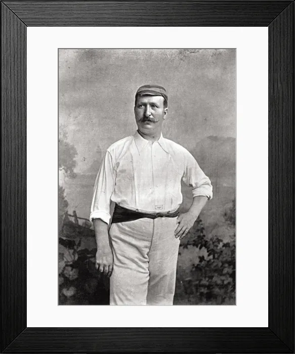 Framed Print : Cricketer, Lewis Framed Print : Cricketer, Lewis