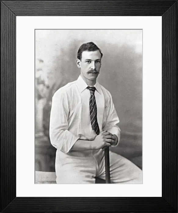 Framed Print : Cricketer, Jackson Framed Print : Cricketer, Jackson