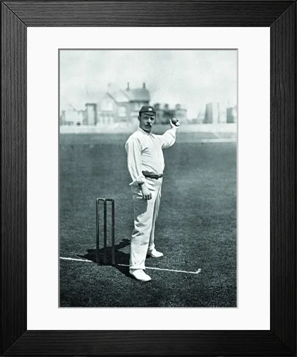Framed Print : Cricketer, Peel Framed Print : Cricketer, Peel