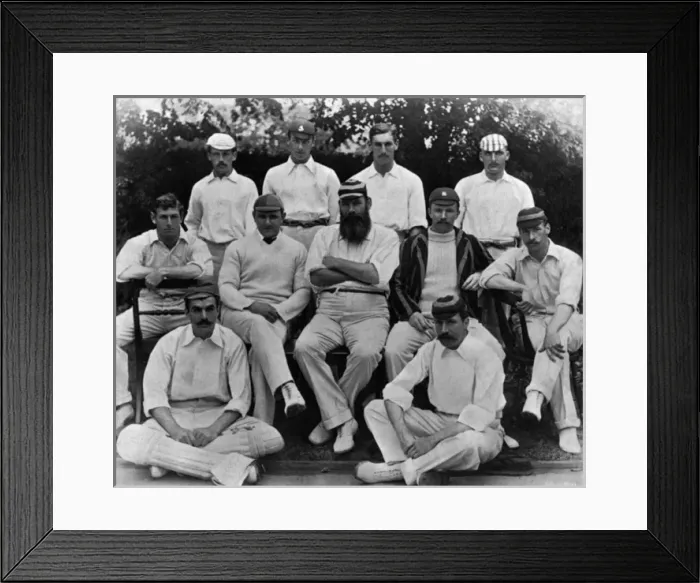 Framed Print : Cricket / Team / Gentlemen Framed Print : Cricket / Team / Gentlemen