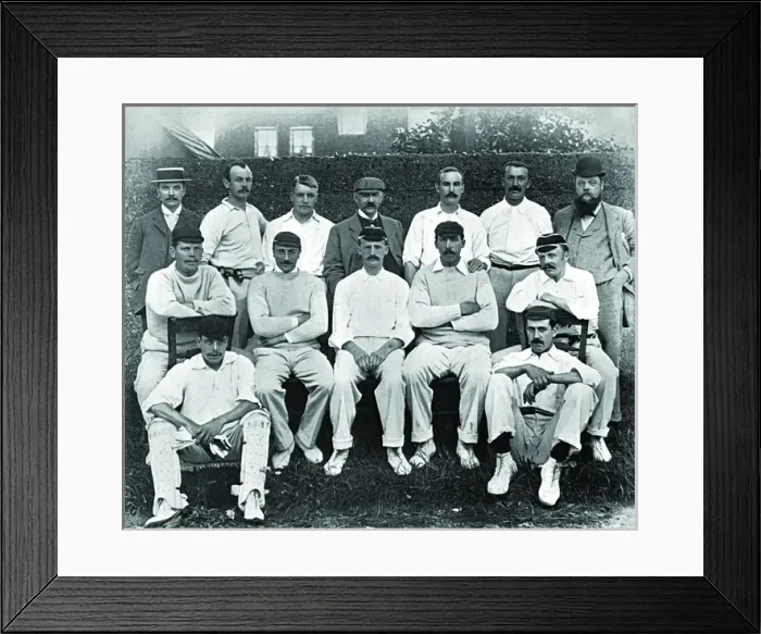 Framed Print : Cricket / Team / Nottingham Framed Print : Cricket / Team / Nottingham
