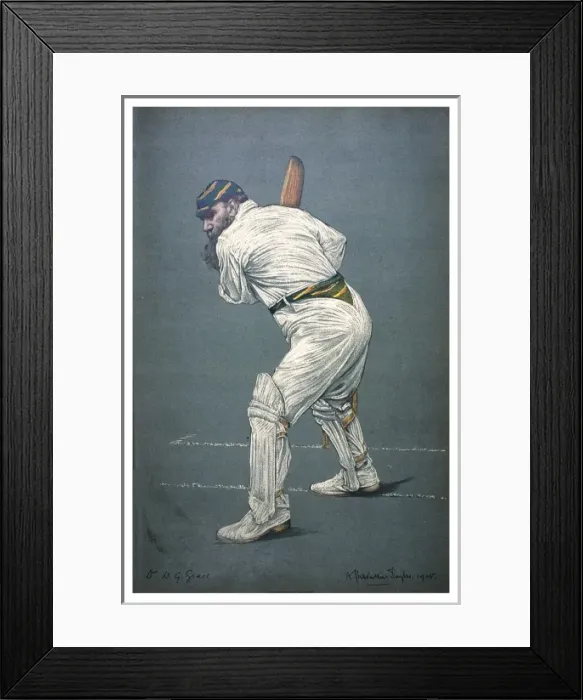 Framed Print : W G Grace - Cricketer Framed Print : W G Grace - Cricketer