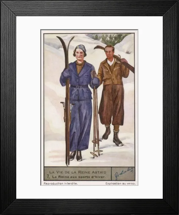 Framed Print : Astrid Skis Framed Print : Astrid Skis