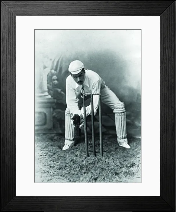 Framed Print : Cricketer, Macgregor Framed Print : Cricketer, Macgregor