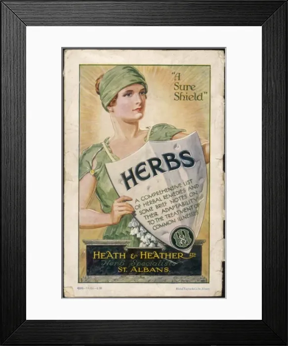 Framed Print : Heath & Heather Catalogu Framed Print : Heath & Heather Catalogu