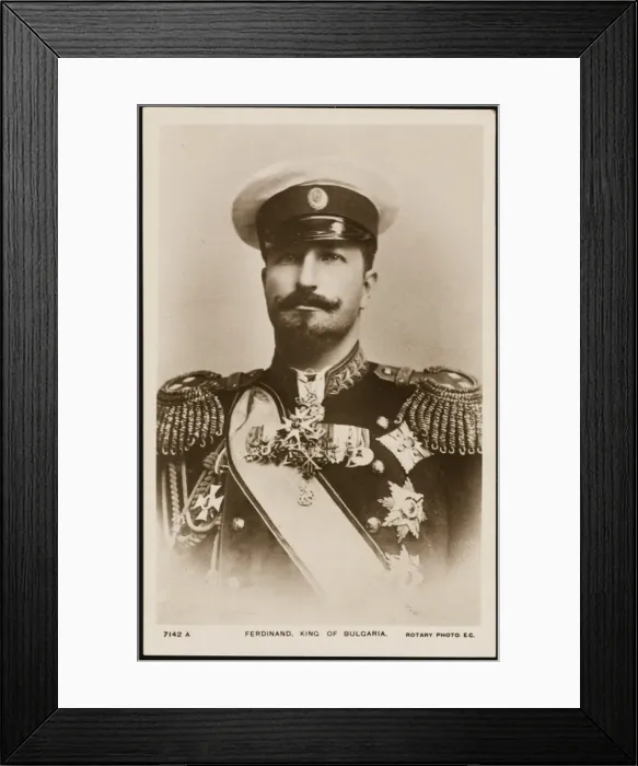 Framed Print : Ferdinand King Bulgaria Framed Print : Ferdinand King Bulgaria