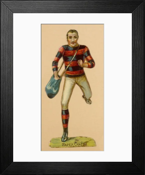 Framed Print : Paper Chase Scrap Framed Print : Paper Chase Scrap