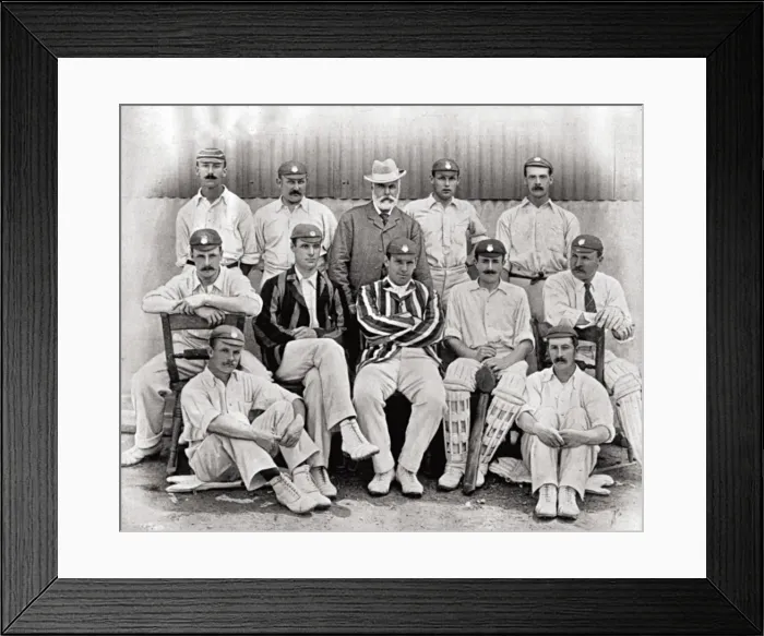 Framed Print : Cricket / Team / Hampshire Framed Print : Cricket / Team / Hampshire