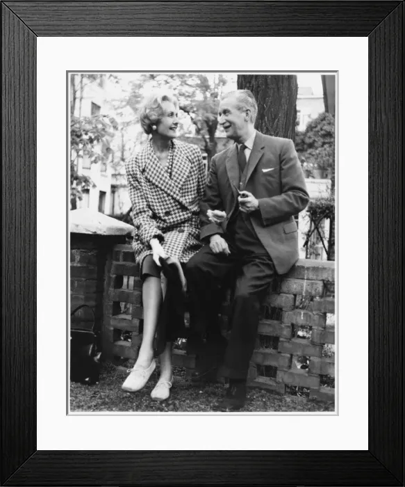 Framed Print : A Mature Couple Framed Print : A Mature Couple