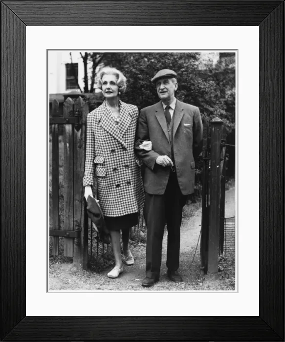 Framed Print : A Mature Couple Framed Print : A Mature Couple