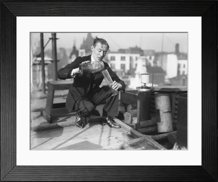 Framed Print : Measuring Rainfall Framed Print : Measuring Rainfall