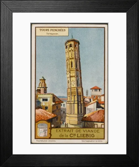 Framed Print : Zaragoza Leaning Tower Framed Print : Zaragoza Leaning Tower