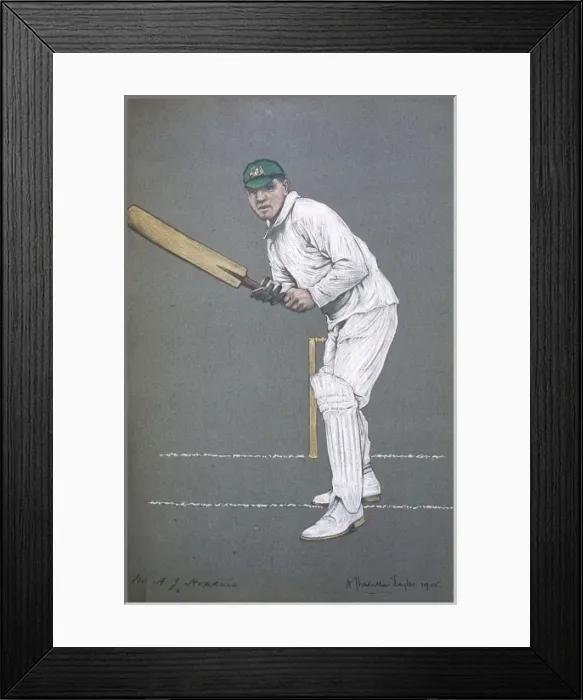 Framed Print : A J Hopkins - Cricketer Framed Print : A J Hopkins - Cricketer