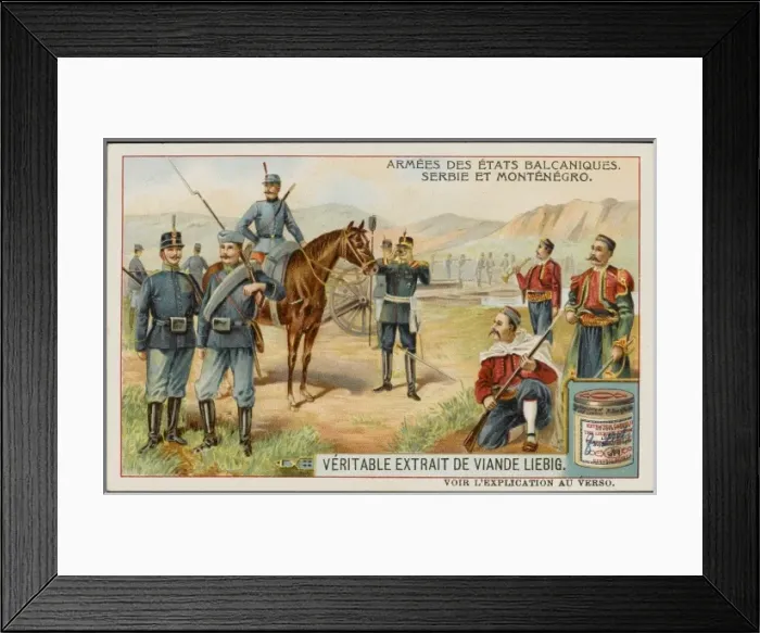 Framed Print : Serbian Etc Troops Framed Print : Serbian Etc Troops