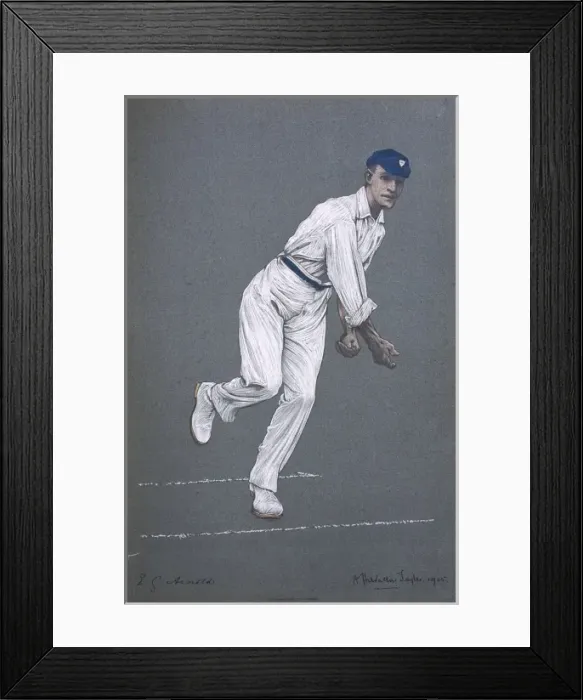 Framed Print : E G Arnold - Cricketer Framed Print : E G Arnold - Cricketer