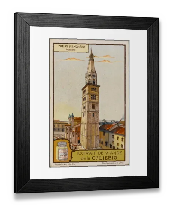 Framed Print : Modena Leaning Tower Framed Print : Modena Leaning Tower