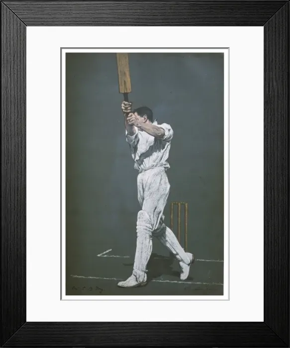 Framed Print : C B Fry - Cricketer Framed Print : C B Fry - Cricketer