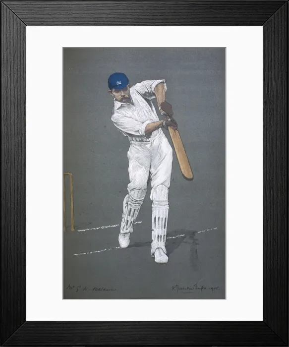 Framed Print : G W Beldam - Cricketer Framed Print : G W Beldam - Cricketer