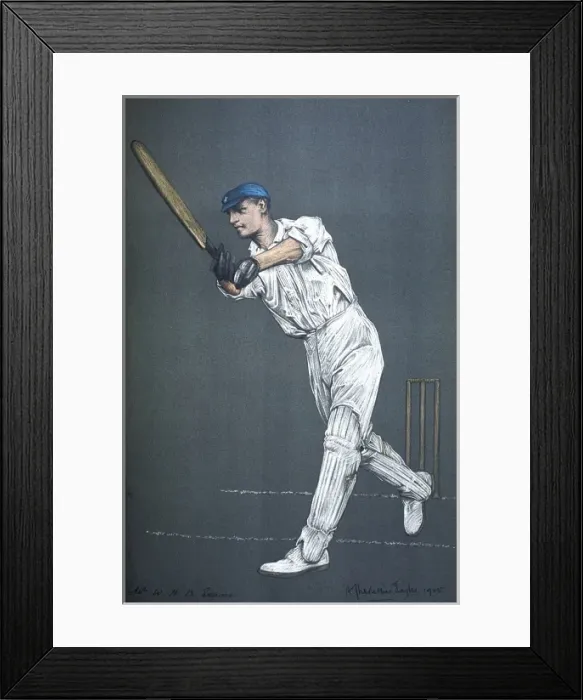 Framed Print : W H B Evans - Cricketer Framed Print : W H B Evans - Cricketer