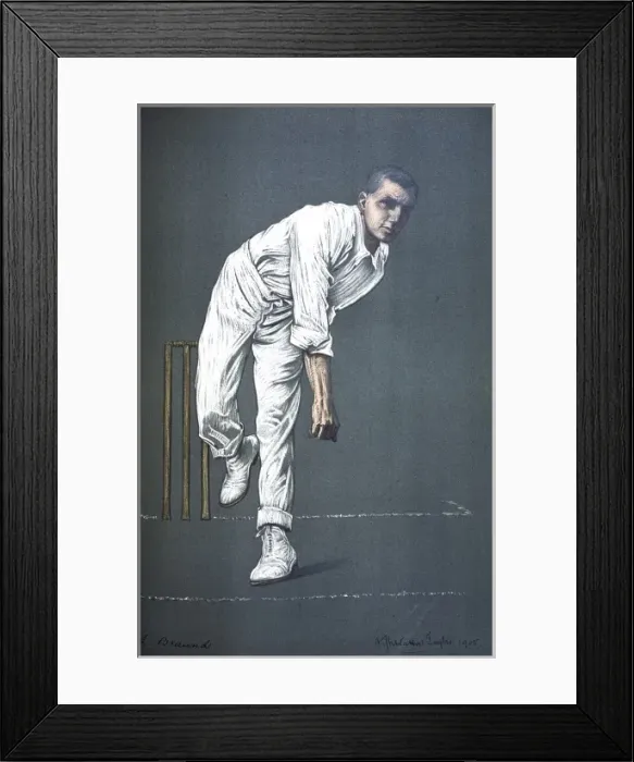 Framed Print : L C Braund - Cricketer Framed Print : L C Braund - Cricketer