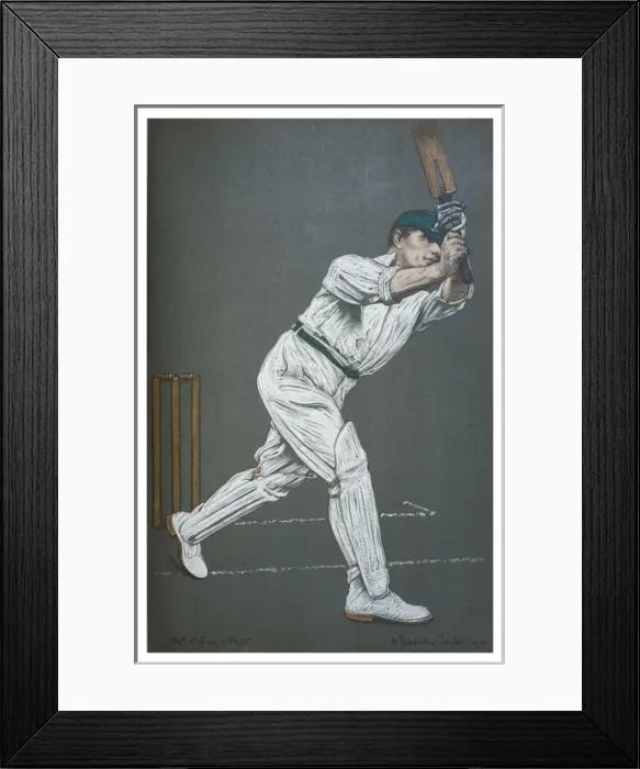 Framed Print : Clement Hill - Cricketer Framed Print : Clement Hill - Cricketer