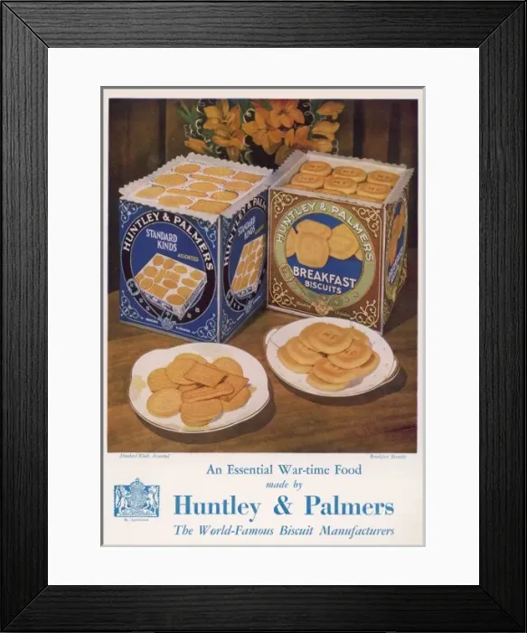 Framed Print : Huntley and Palmer Framed Print : Huntley and Palmer
