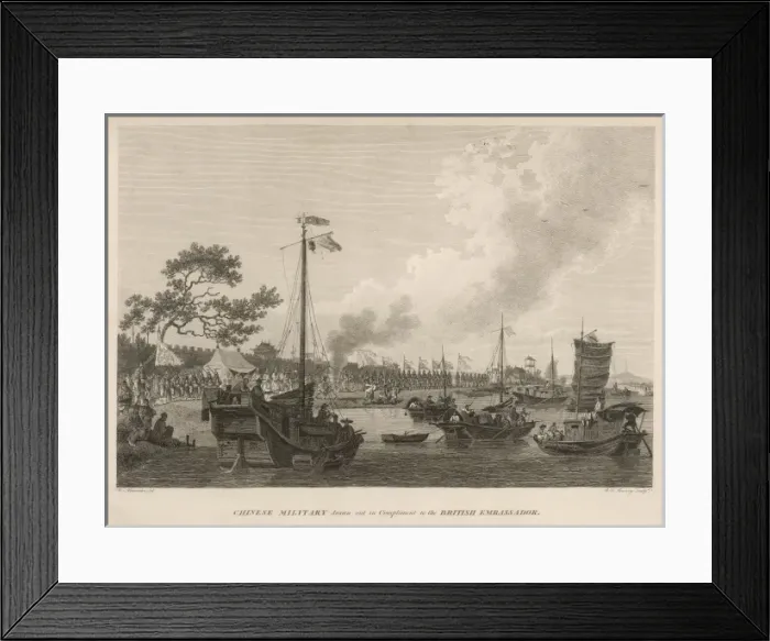 Framed Print : China Macartney Embas Framed Print : China Macartney Embas