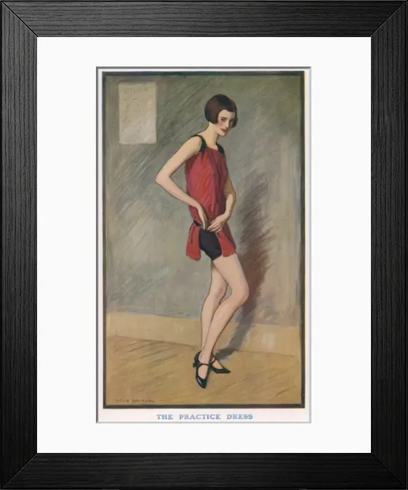 Framed Print : Young 1920S Woman