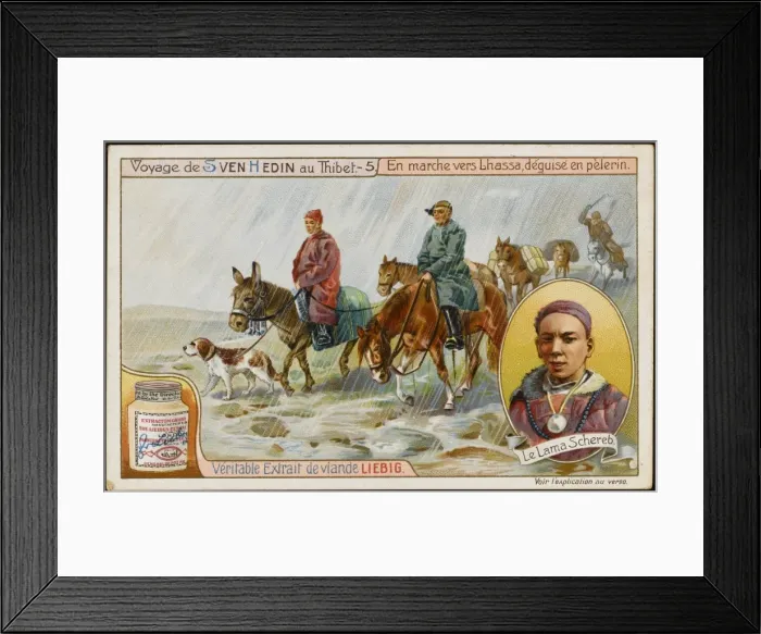 Framed Print : Sven Hedin to Tibet - 5 Framed Print : Sven Hedin to Tibet - 5