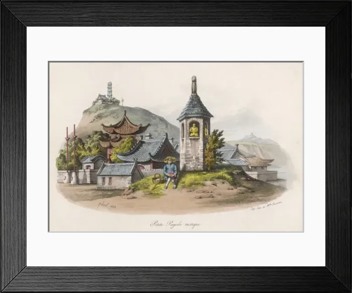 Framed Print : Chinese Shrine Framed Print : Chinese Shrine